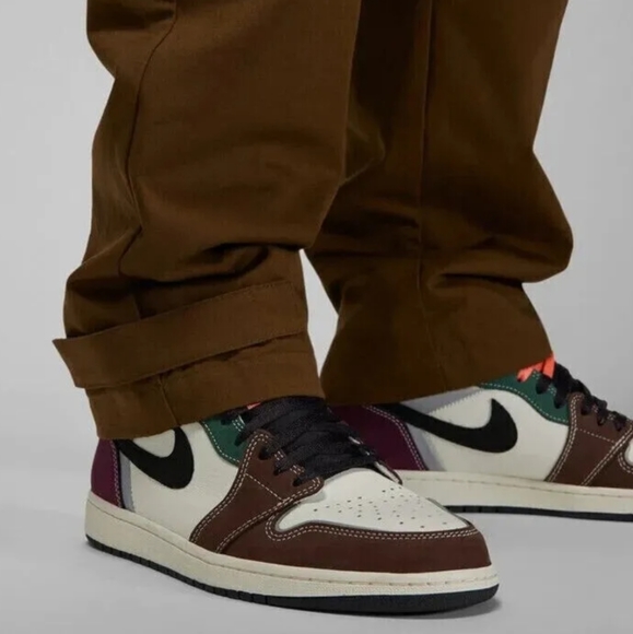 Men's Nike Jordan Essentials Utility Cargo Pants Brown NWT - Picture 3 of 15